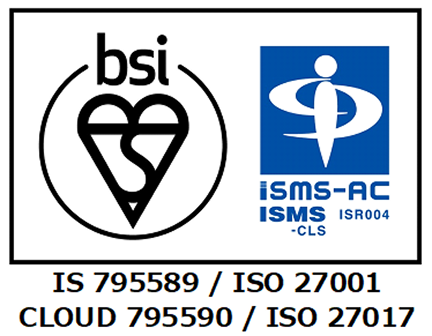 ISO27001 / ISO27017 認証マーク